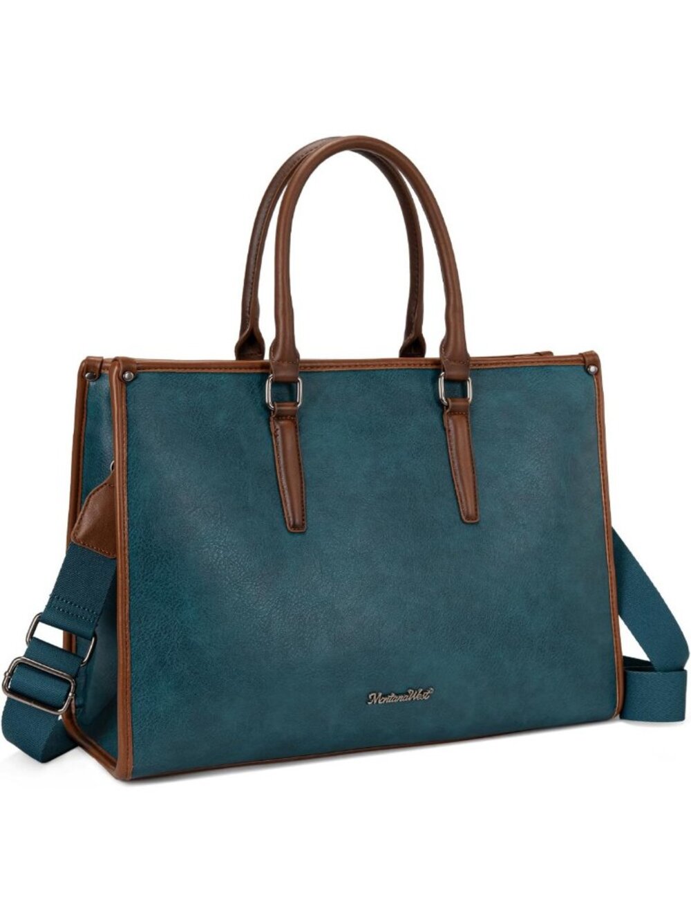 Stylish 15.6" Laptop Tote Bag for Women | Business Briefcase with Adjustable